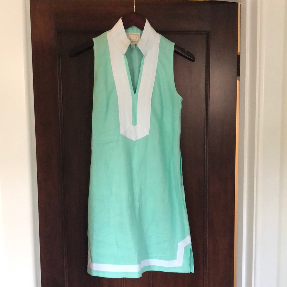 Sail to Sable Turquoise Dress